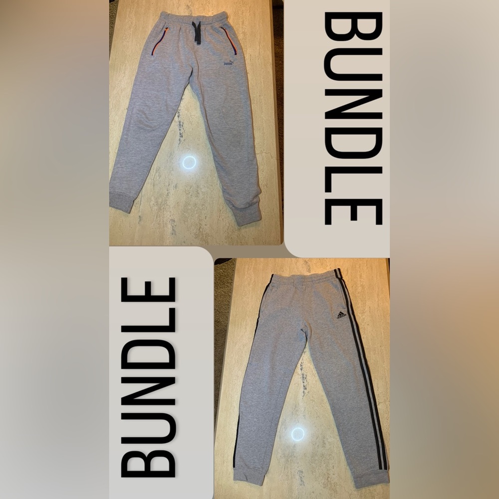 Puma & Adidas Joggers EUC